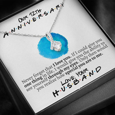 12 Anniversary (Friends Edition) Alluring Beauty Necklace - Love You This Much